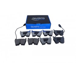 KLOCKI HAM. AUDI P. A4/A5/R8 4,2-5,2 QUATTRO 05-15 QUARO SILVER CERAMIC