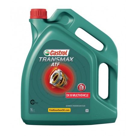 OLEJ CASTROL TRANSMAX ATF DX III MV 5L / DEX IIIH / MAN 339 Z1 V1 / 236.9 /  VOLVO 97340 / PRZEKŁADNIOWY