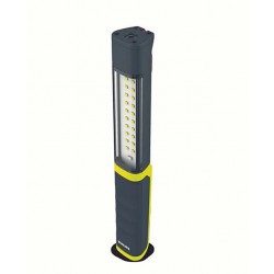 Lampa warsztatowa bezprzewodowa, źródło światła COB LED, strumień świetlny 150/300lm, akumulator: 2200mAh, Lit, IK07/IP65