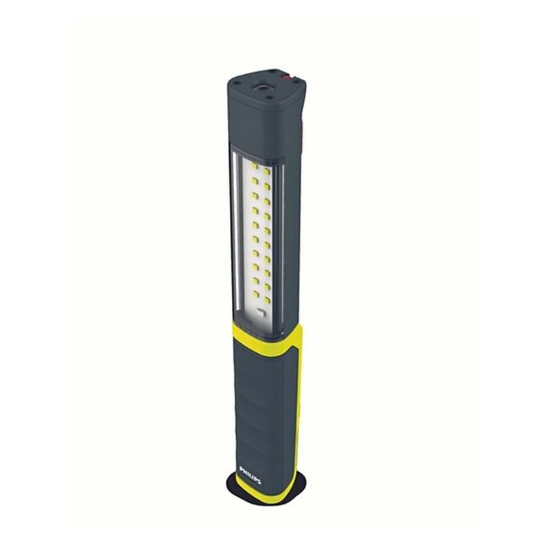 Lampa warsztatowa bezprzewodowa, źródło światła COB LED, strumień świetlny 150/300lm, akumulator: 2200mAh, Lit, IK07/IP65