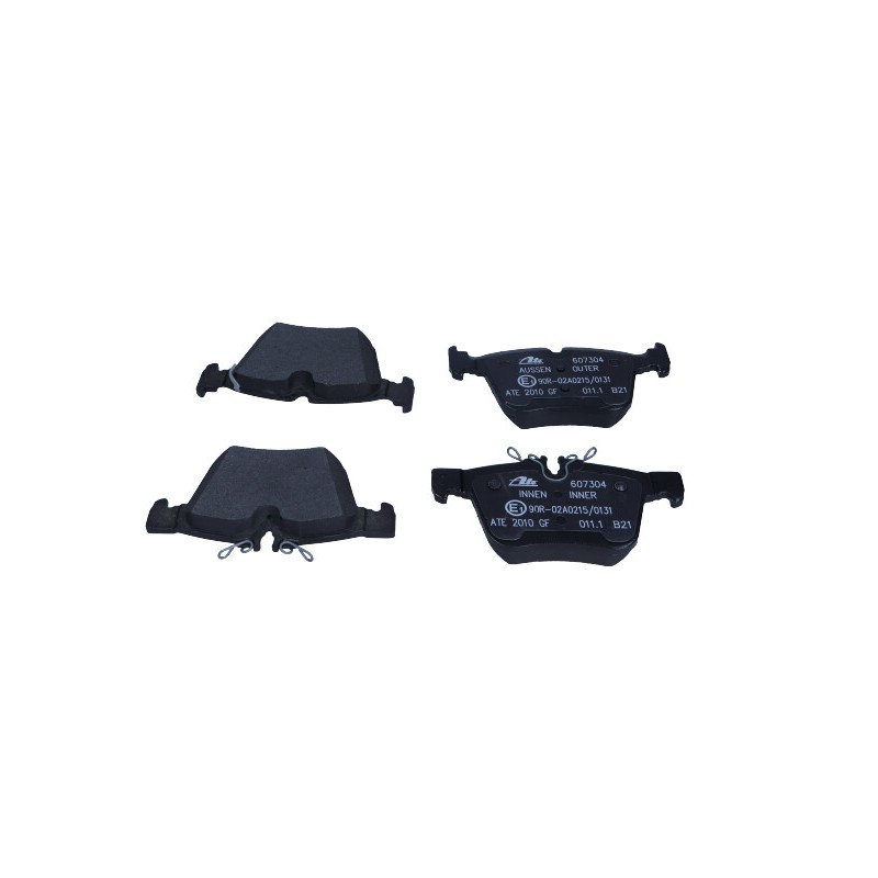 Klocek hamulcowy kpl. tył pasuje do: MERCEDES C (A205), C (C205), C T-MODEL (S205), C (W205) 1.5-4.0 12.13-