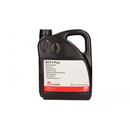 Płyn hamulcowy DOT4 PLUS (5L) [dry (suchy): 265°C, wet (mokry): 180°C, lepkość: 1500mm²/sek.] SAE J1703, ISO/DIN 4925 CHRYSLER D