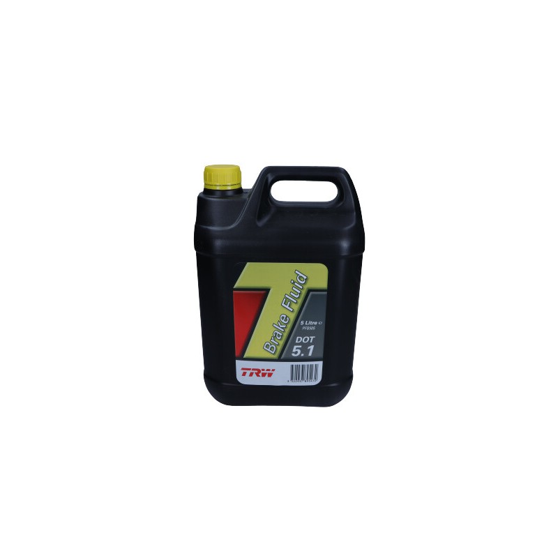 Płyn hamulcowy DOT5.1 (5L) [dry (suchy): 269°C, wet (mokry): 167°C, lepkość: 810mm²/sek.] SAE J1703, ISO/DIN 4925